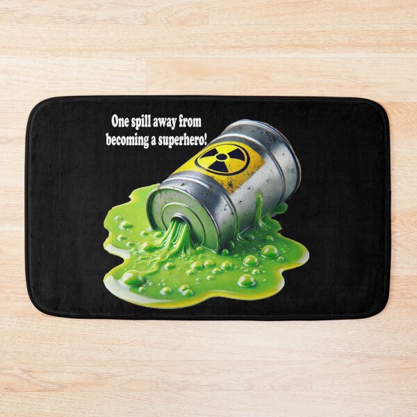 Item preview, Radioactive Slime Spill, Toxic Waste Barrel Illustration designed and sold by bradm50.