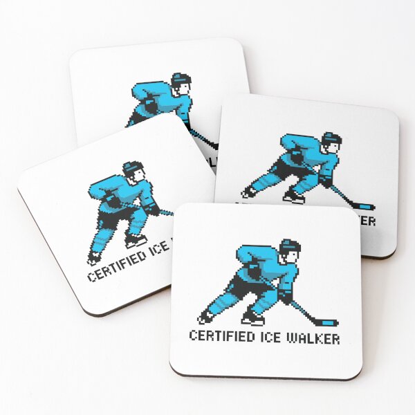 Item preview, Retro Hockey Player - Certified Ice Walker Pixel Art designed and sold by EpicSportsArt.