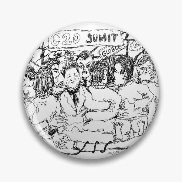 Item preview, G20 sumit abstract drawing designed and sold by jameshowgelpen.