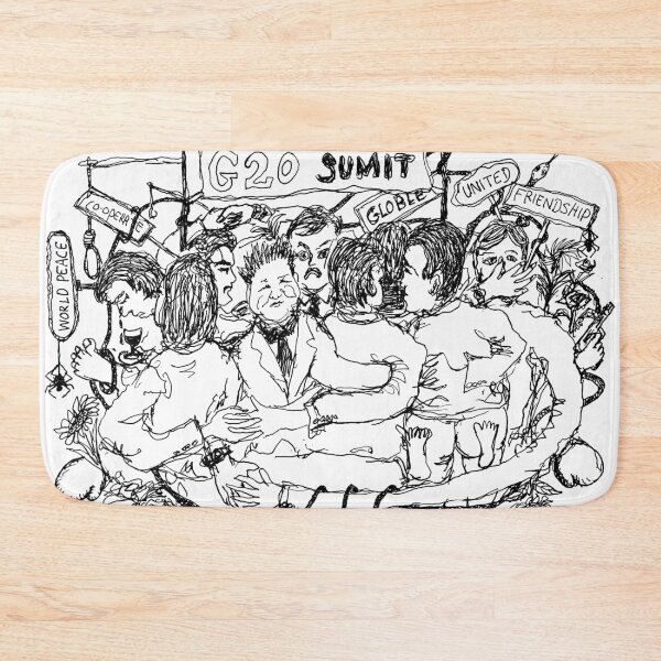 Item preview, G20 sumit abstract drawing designed and sold by jameshowgelpen.