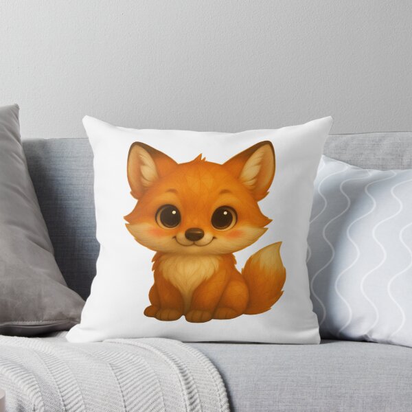 Item preview, Cute Baby Fox Sitting designed and sold by GeoWild Designs.