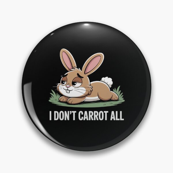 Item preview, I Don't Carrot All - Cute and Funny Bunny Rabbit Pun designed and sold by DetroitMug.