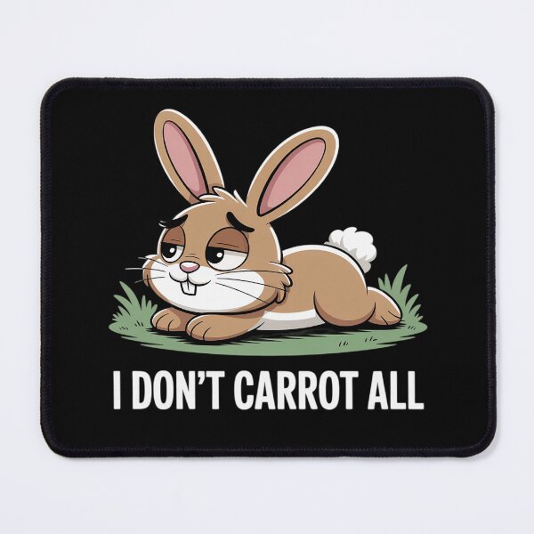 Item preview, I Don't Carrot All - Cute and Funny Bunny Rabbit Pun designed and sold by DetroitMug.