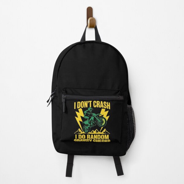Item preview, I Don't Crash I Do Random Gravity Checks Motocross designed and sold by DetroitMug.