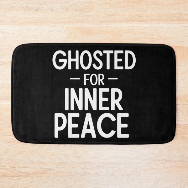 Item preview, Ghosted for Inner Peace – Funny Introvert Self-Care Quote designed and sold by jelonkaa.