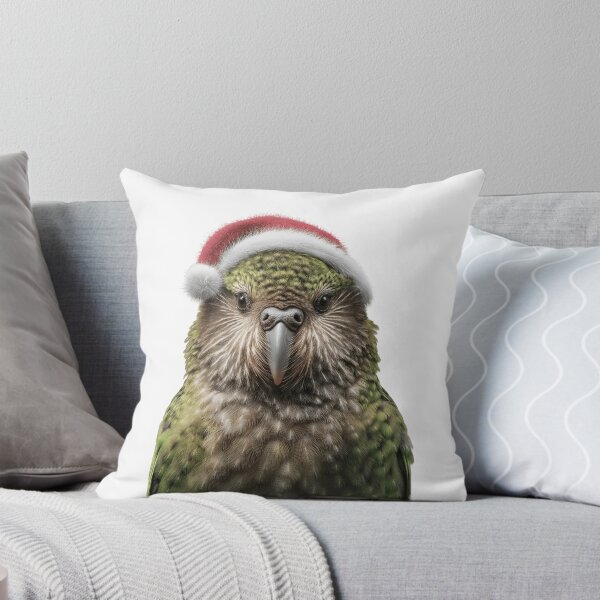Item preview, Festive Kākāpō Parrot in Santa Hat designed and sold by LazyOwlStore.