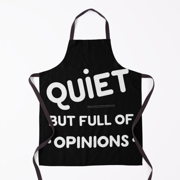 Item preview, Quiet But Full of Opinions – Funny Introvert Quote Design designed and sold by jelonkaa.