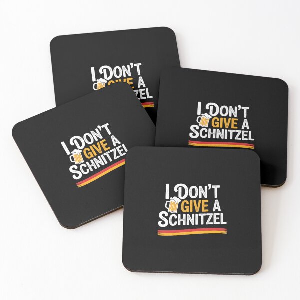 Item preview, I Don't Give A Schnitzel German Beer Wurst Oktoberfest designed and sold by CultureSpec.