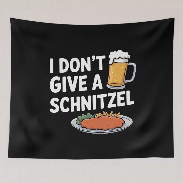 Item preview, I Don't Give A Schnitzel - Germany Oktoberfest German designed and sold by CultureSpec.