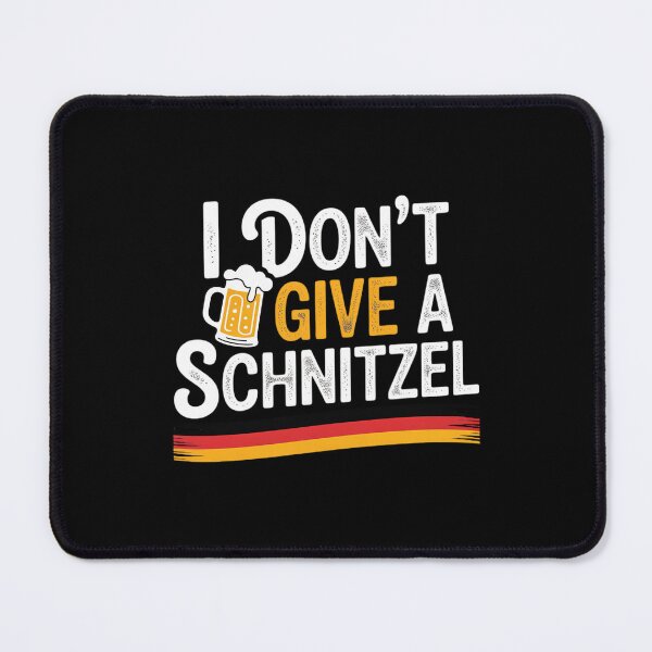 Item preview, I Don't Give A Schnitzel German Beer Wurst Oktoberfest designed and sold by CultureSpec.