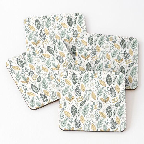 Item preview, Seasonal Folk Leaves designed and sold by Shuga-Design.