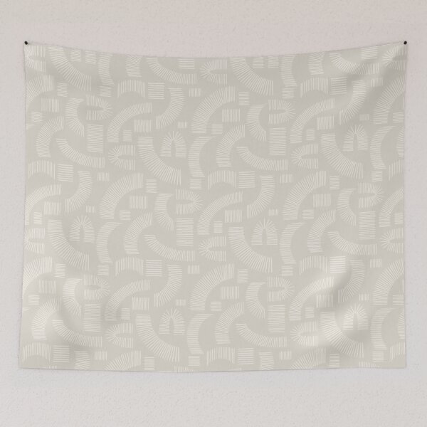 Item preview, Arc Weave – Pearl on Linen designed and sold by colorofmagic.