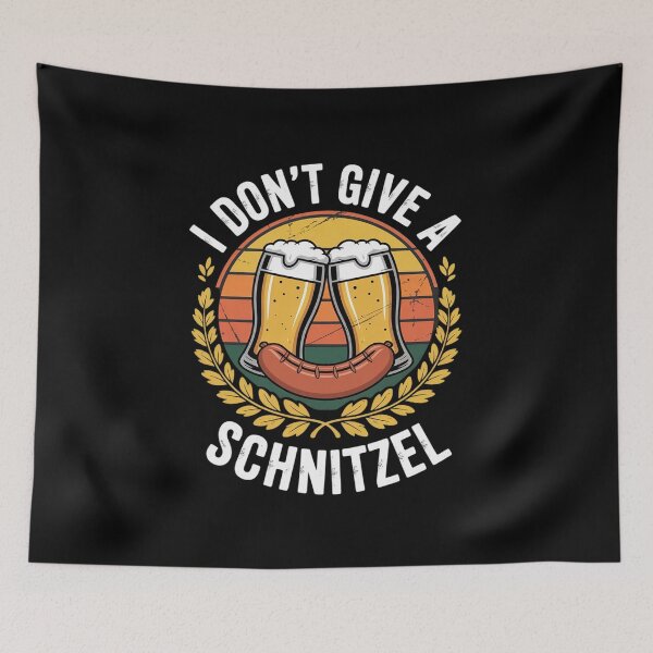 Item preview, I Don't Give a Schnitzel Oktoberfest German designed and sold by ticlitule.