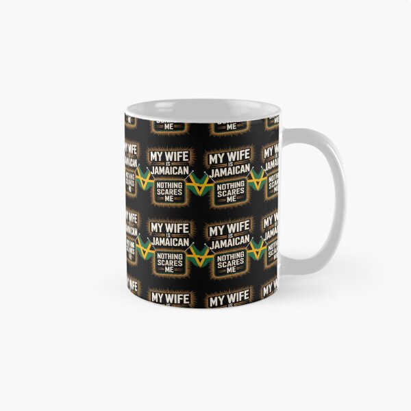 Item preview, My Wife Is Jamaican Jamaica Heritage Proud Roots Flag Pride designed and sold by Hofersofer.
