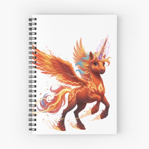 Item preview, Fire Unicorn designed and sold by BLUE-BEENCHEN.