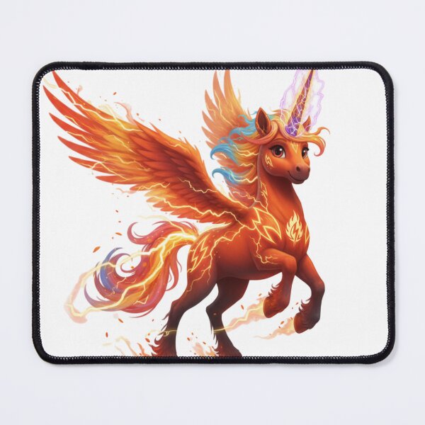 Item preview, Fire Unicorn designed and sold by BLUE-BEENCHEN.