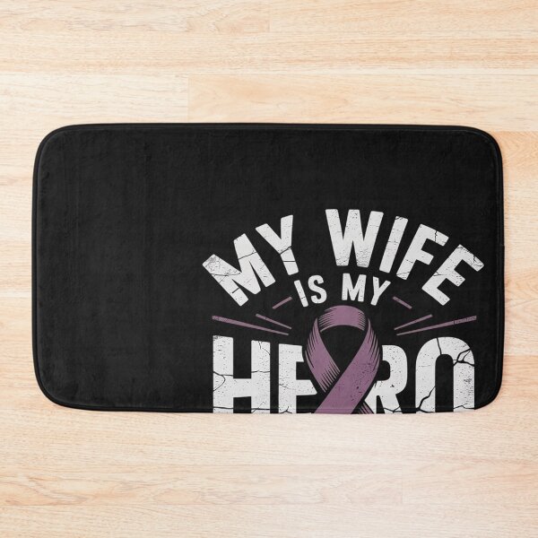 Item preview, MY WIFE IS MY HERO SARCOIDOSIS AWARENESS designed and sold by Hofersofer.