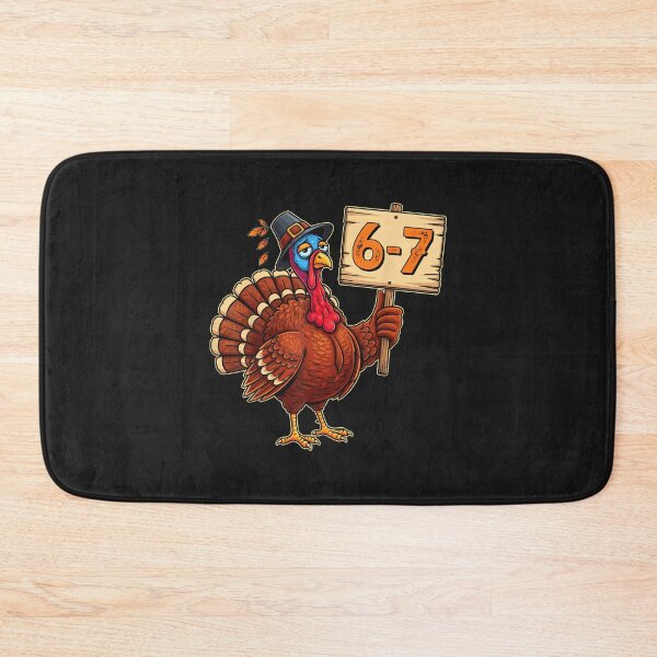 Item preview, 67 Funny Thanksgiving Turkey Meme Six Seven 6-7 designed and sold by diyoor.