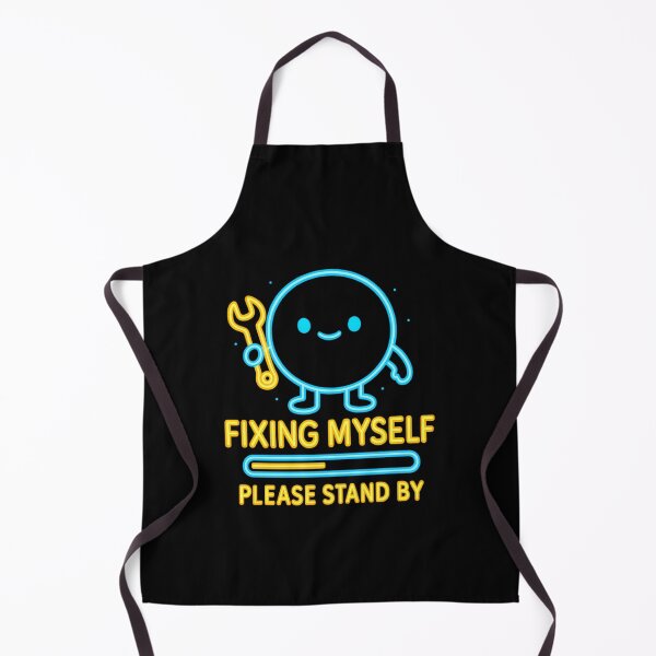 Item preview, Fixing Myself – Please Stand By (Neon Style) designed and sold by Bellassi.