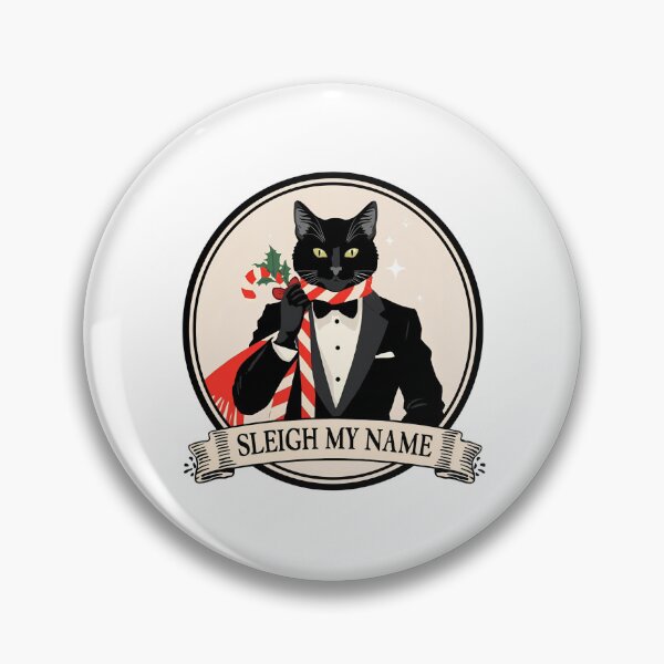 Item preview, Sophisticated Cat Sleighs Christmas Style designed and sold by flagshiptee.