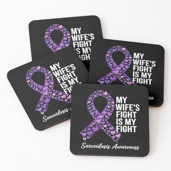 Item preview, My Wife’s Fight Is My Fight Sarcoidosis Awareness designed and sold by Hofersofer.