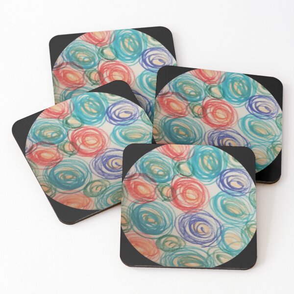 Item preview, circles round abstract circular colorful design designed and sold by SmashingDeals.