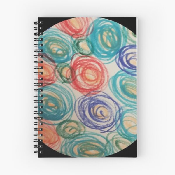 Item preview, circles round abstract circular colorful design designed and sold by SmashingDeals.