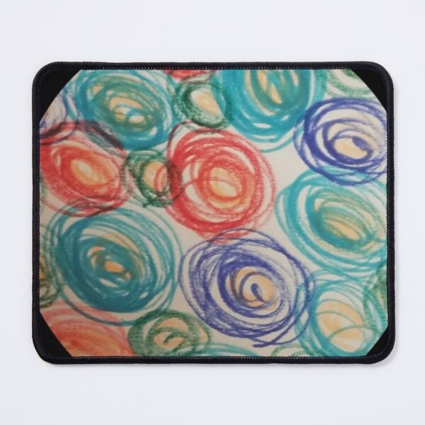 Item preview, circles round abstract circular colorful design designed and sold by SmashingDeals.