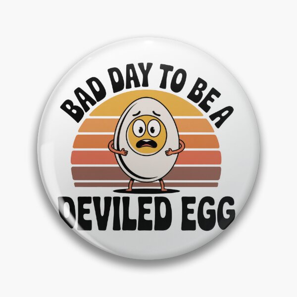 Item preview, Retro Bad Day to Be a Deviled Egg Shirt – Funny Thanksgiving Food Lover Tee designed and sold by WSPrintCrafter.