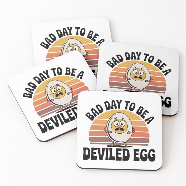 Item preview, Retro Bad Day to Be a Deviled Egg Shirt – Funny Thanksgiving Food Lover Tee designed and sold by WSPrintCrafter.