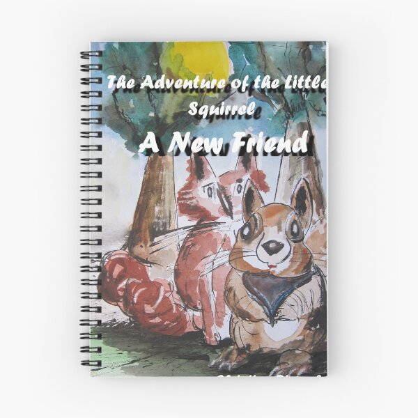 Item preview, Cover image from the book series "The Adventures of the Little Squirrel" designed and sold by cp-art.art.