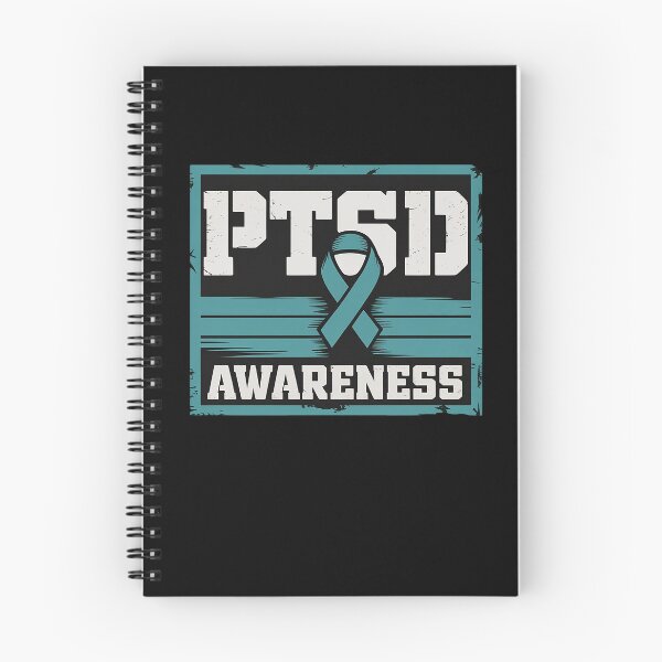 Item preview, PTSD Awareness Teal Ribbon Traumatic Psychological Trauma designed and sold by DrewLeuschke.