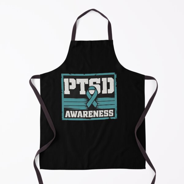 Item preview, PTSD Awareness Teal Ribbon Traumatic Psychological Trauma designed and sold by DrewLeuschke.