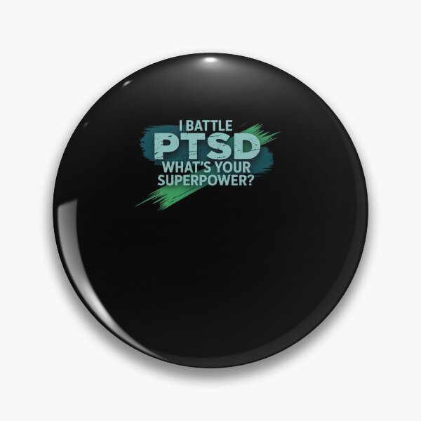 Item preview, PTSD Awareness Post Traumatic Stress Disorder I Battle PTSD designed and sold by MinaReinger.