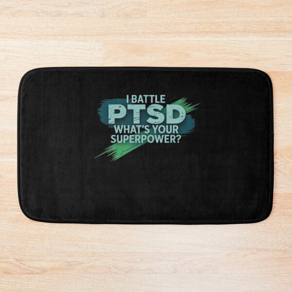 Item preview, PTSD Awareness Post Traumatic Stress Disorder I Battle PTSD designed and sold by MinaReinger.