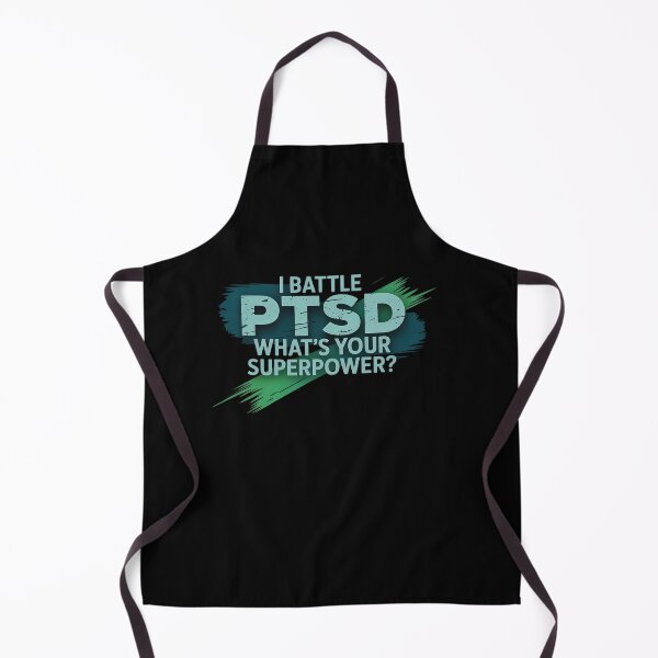 Item preview, PTSD Awareness Post Traumatic Stress Disorder I Battle PTSD designed and sold by MinaReinger.