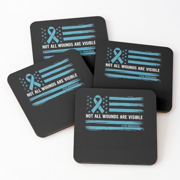 Item preview, PTSD Awareness Not All Wounds Are Visible for Veteran designed and sold by AmparoBoyle.