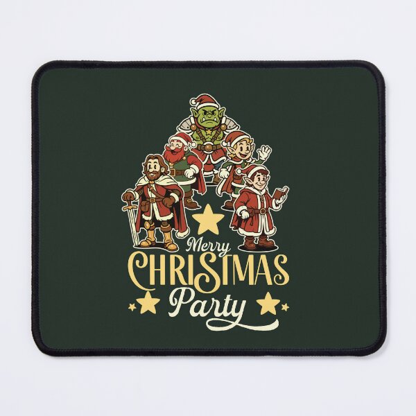 Item preview, Fantasy Adventurers Merry Christmas Party designed and sold by TheJollyDoodle.