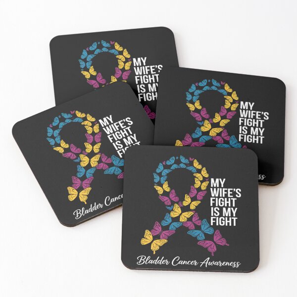 Item preview, My Wife's Fight is My Fight Support Bladder cancer awareness designed and sold by Hofersofer.