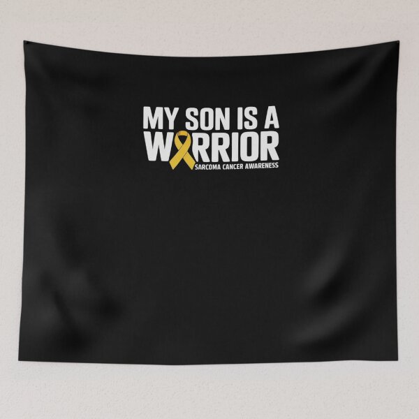 Item preview, My Son is a Warrior Bone Cancer Sarcoma Cancer Awareness designed and sold by khorbiasieno.