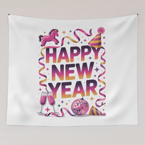 Item preview, Happy new year 2026  designed and sold by HellD3vil-Art.