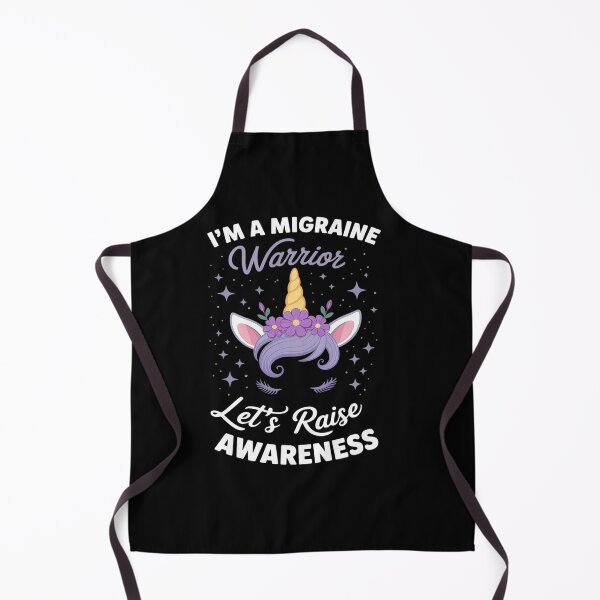 Item preview, Migraine Awareness Unicorn Neurologist Headache Disorder designed and sold by AmparoBoyle.