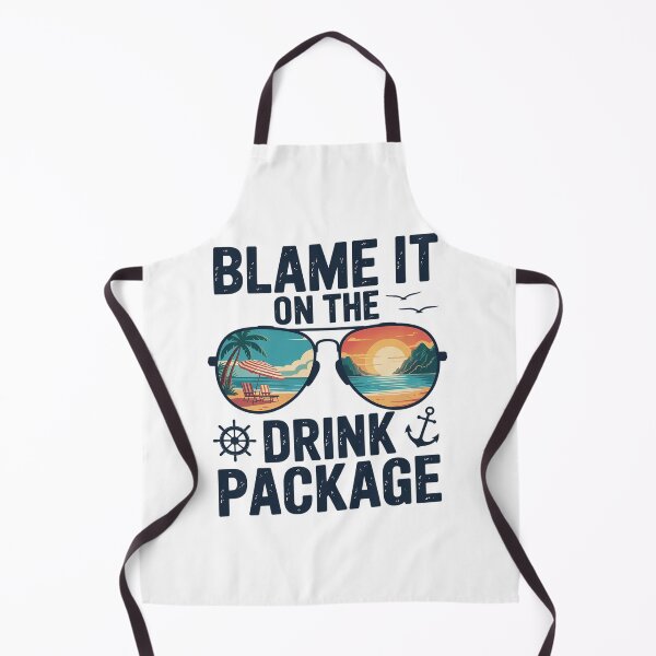 Item preview, Cruise Blame It On The Drink Package Summer Vacation  designed and sold by JonGogue.