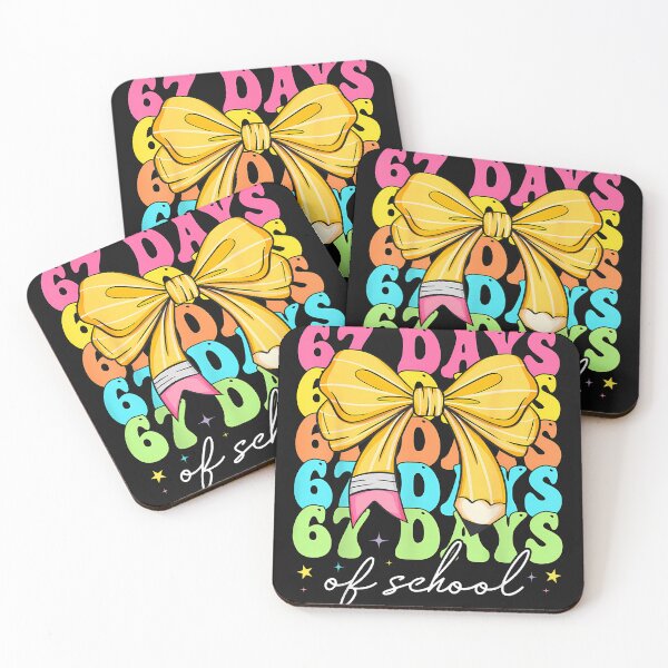 Item preview, 67 Days Of School Pencil Coquette Bow 67Th Day Of School designed and sold by TalalosART.