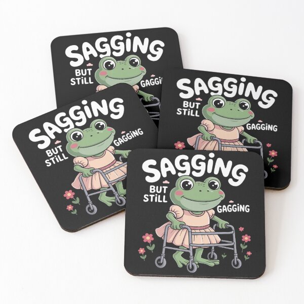 Item preview, Frog Meme Sagging But Still Gagging Women Men Adult designed and sold by MonsterBuddiess.
