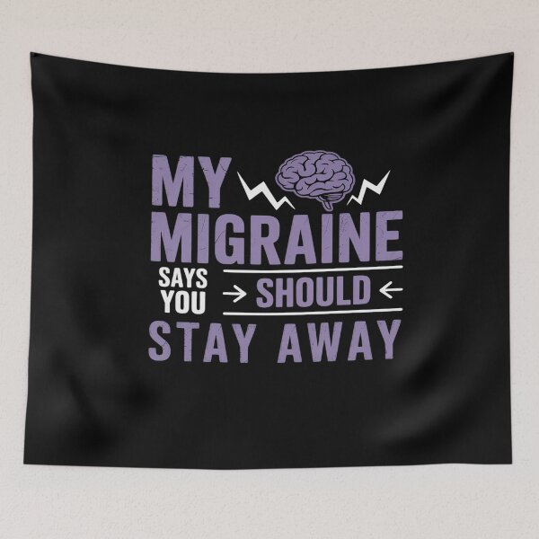 Item preview, Migraine Awareness Headache Disorder Patient designed and sold by MinaReinger.