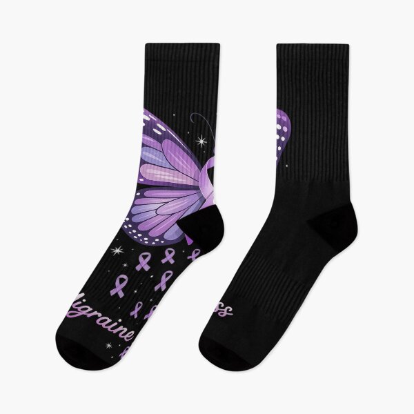 Item preview, Migraine Awareness Butterfly designed and sold by VasilisLamArt.