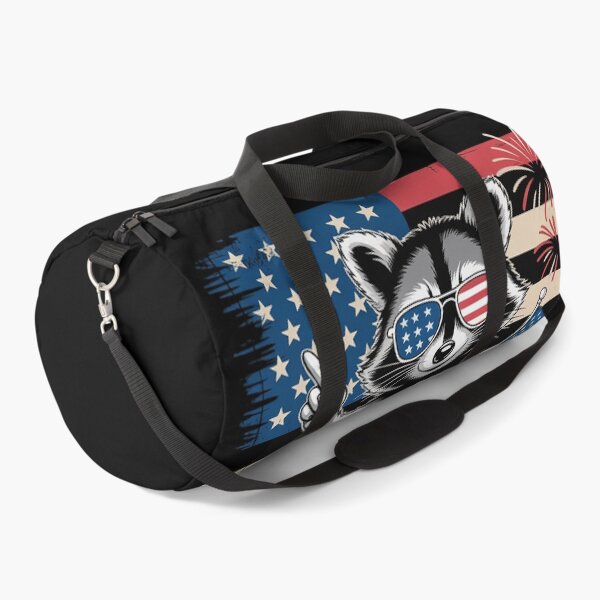 Item preview, Feral But Free USA Raccoon 4th Of July Men Women Kids designed and sold by MonsterBuddiess.