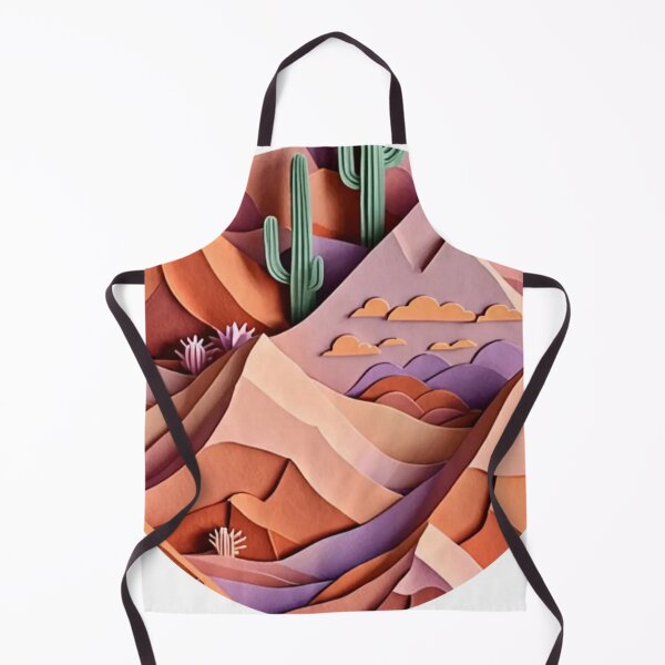 Item preview, desert scene round abstract colorful cactus succulents design designed and sold by SmashingDeals.