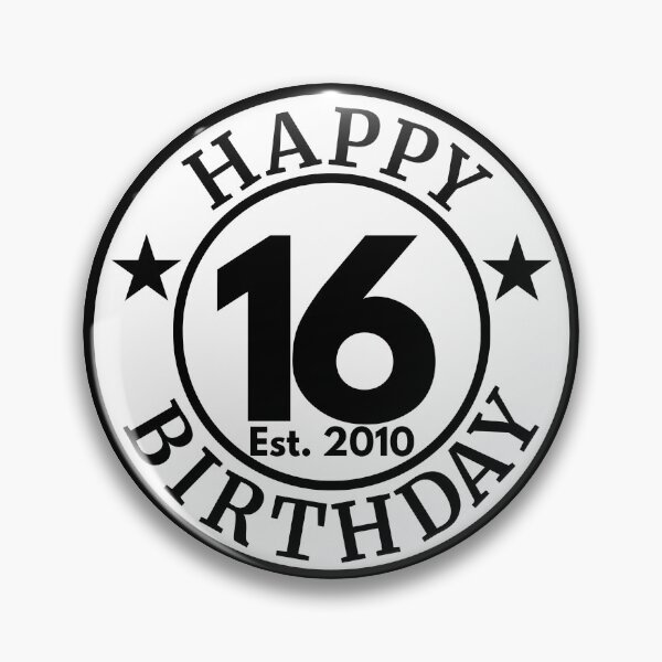 Item preview, Happy 16th Birthday 2010 | Sweet Sixteen Celebration | 16 Years designed and sold by highflycrafts.